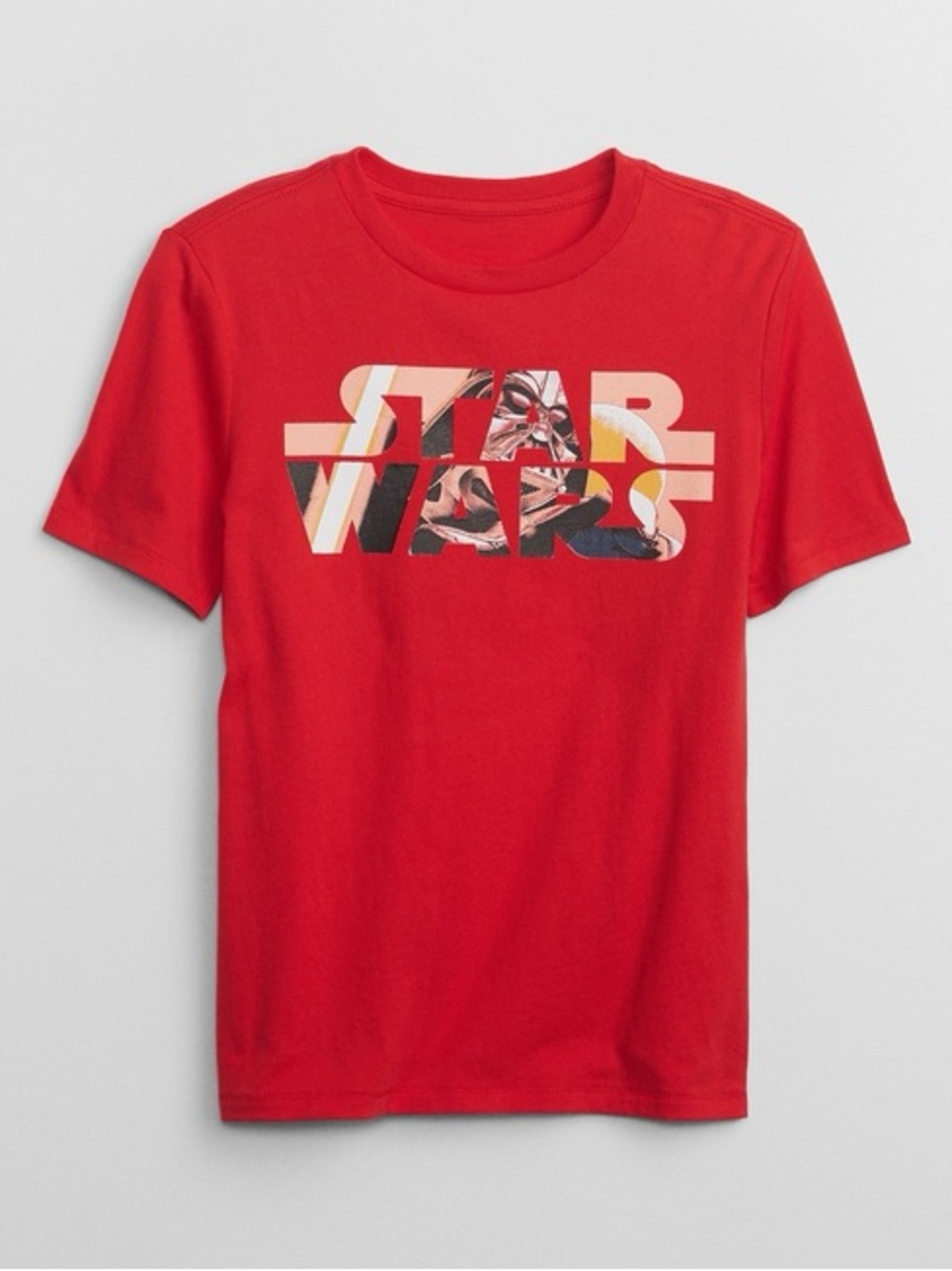 GAP Red Short Sleeve Star Wars Graphic Tee